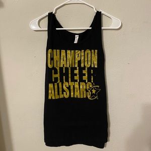 Champion cheer tank top
